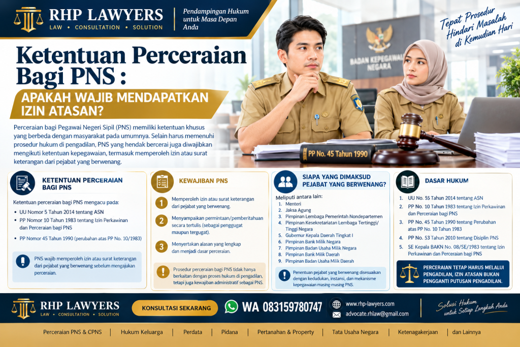 KETENTUAN PERCERAIAN BAGI PNS